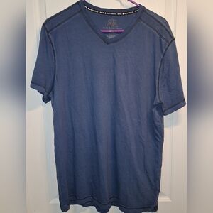 Rock & Republic Blue Short Sleeve T Shirt Large